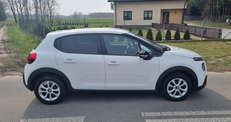 Citroen C3 cena 49900 przebieg: 28000, rok produkcji 2021 z Skierniewice małe 79